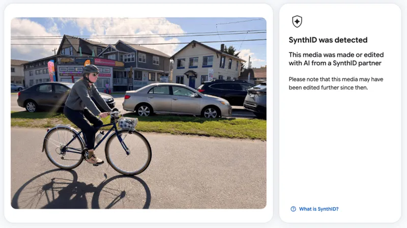 Google AI ilə hazırlanan foto, video və səsləri yoxlayan aləti hamıya açdı